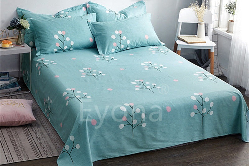 Soft Cartoon Bed Sheets – Single Piece Bedding for Kids, Teens & Dorm Rooms