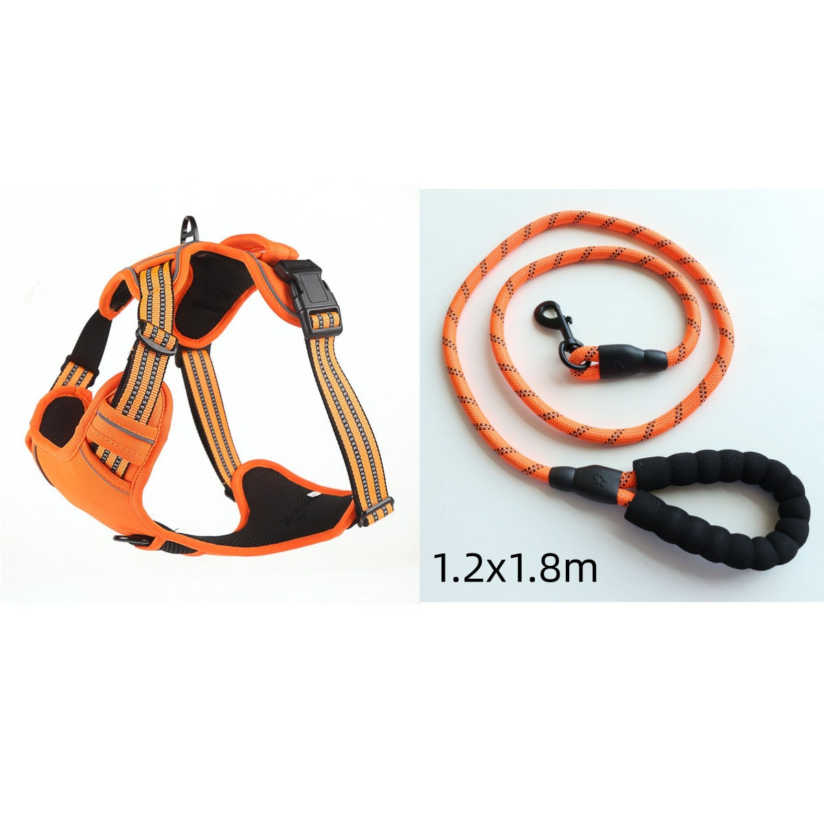 No Pull Dog Harness – Breathable Reflective Vest for Safe Walking & Training