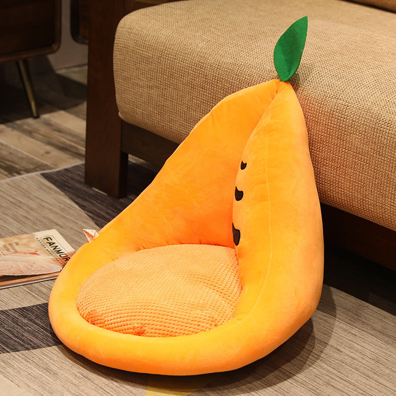 Soft Plush Fruit Pillow – Kawaii Cushion for Bedroom, Sofa & Home Decor