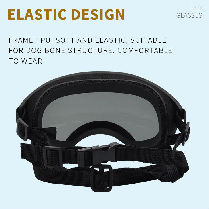 Pet Dog Goggles UV Protection – Ski Windproof Sunglasses for Small Dogs & Puppies
