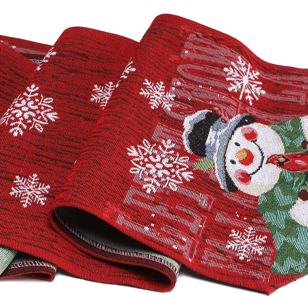 Christmas Dining Tablecloth – Holiday Table Decor for Home & Parties