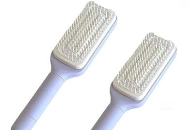 4-in-1 Self Cleaning Hair Brush | Anti-Static Detangling Scalp Massage Comb