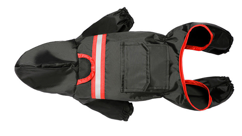 Pet Waterproof Raincoat – Stylish Reflective Jacket for Small Dogs