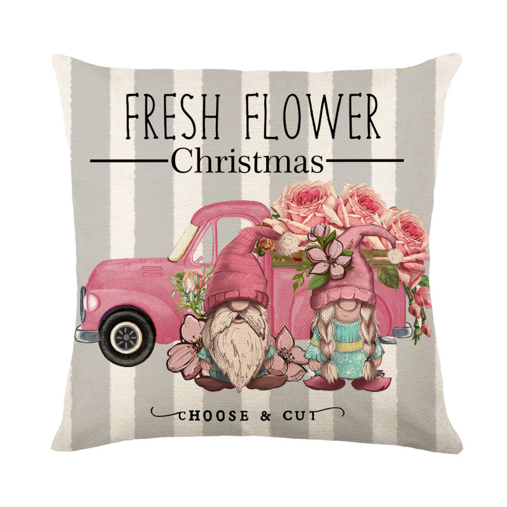 Festive Snowflake Cushion Covers for Holiday Home Décor
