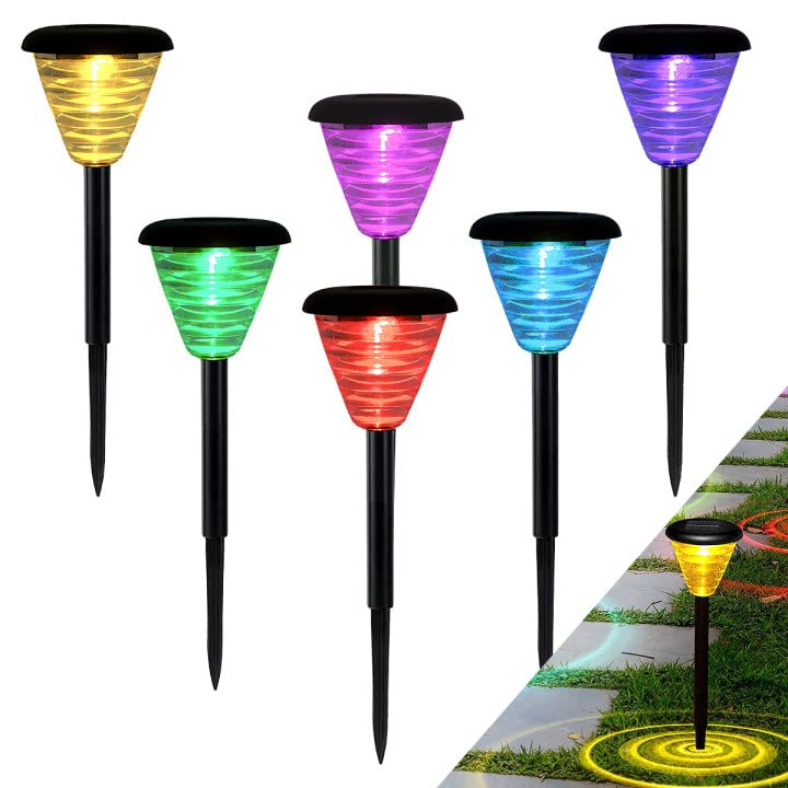 Solar LED Pathway Lights – Decorative Outdoor Lights for Garden, Lawn & Walkway