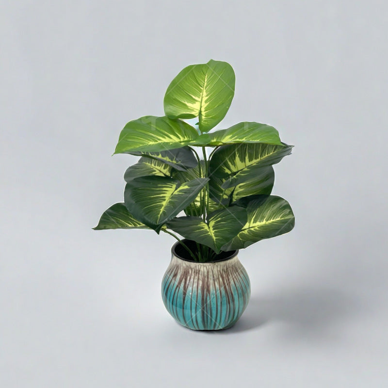 Turtle Wall Decor Artificial Green Plant – Garden & Home Hanging Decoration