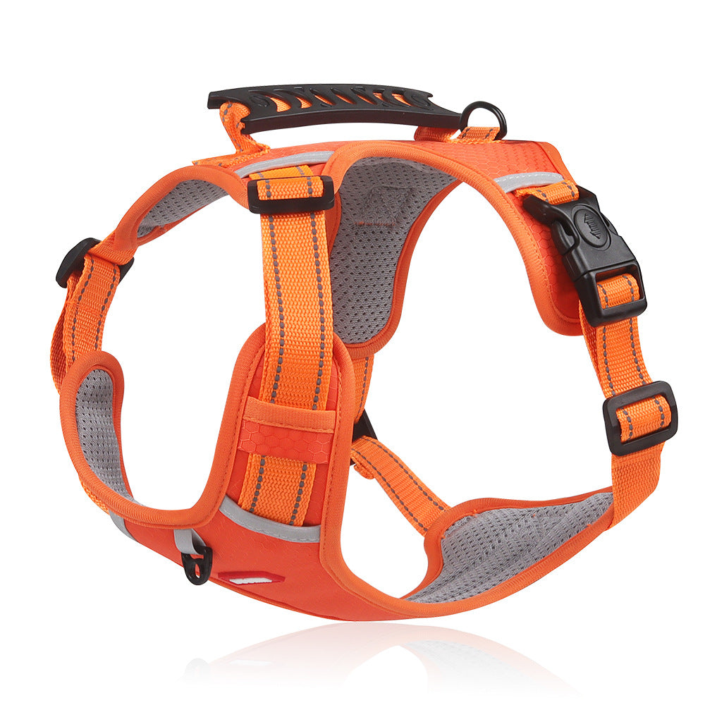No Pull Dog Harness Reflective Chest Strap Pet Walking Safety Control Harness