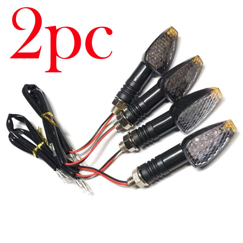 LED Motorcycle Turn Signal Lights – Universal Blinker Indicators for Safer Riding
