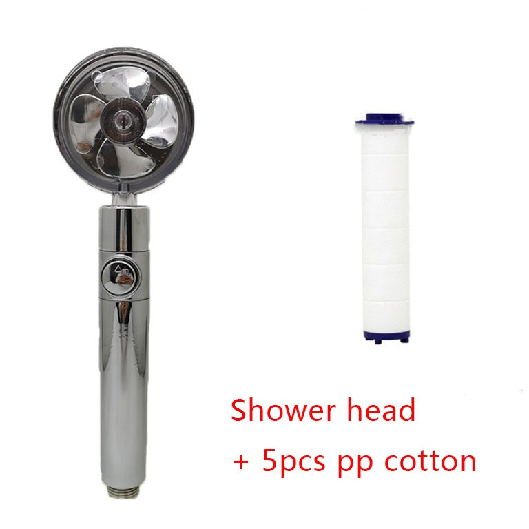 Luxury Rotating Shower Head – High Pressure, Water-Saving, Bathroom Upgrade
