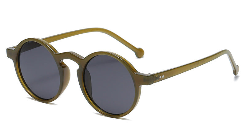 Trendy Round Sunglasses UV Protection – Small Frame Vintage Style Glasses