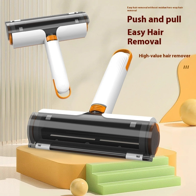 Washable Pet Hair Remover Brush – 2 in 1 Lint Roller for Furniture & Clothing