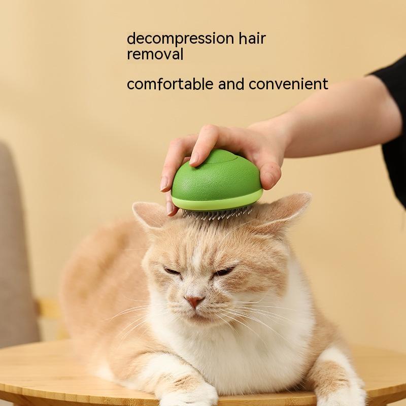 Avocado Shaped Cat Grooming Brush – Dog Hair Remover Pet Cleaning Tool