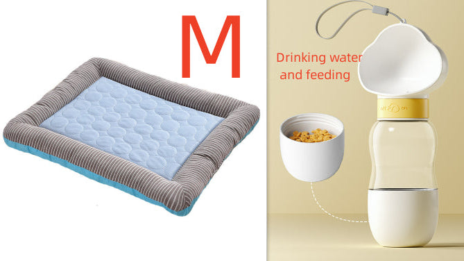 Pet Cooling Mat for Dogs & Cats – Summer Cooling Pad Bed