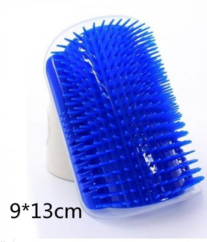 Cat Self Grooming Massager – Wall Brush for Hair Removal & Anxiety Relief