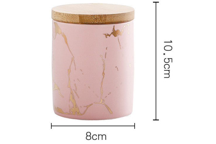 Ceramic Food Storage Jar – Airtight Kitchen Container for Coffee, Tea & Snacks