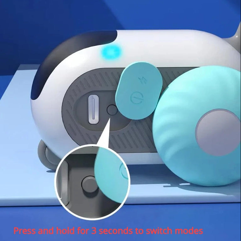 Interactive Cat Car Toy USB Rechargeable | Smart Remote Control Chasing Pet Toy