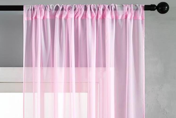 Cotton Linen Sheer Curtains – Modern Window Decor for Home