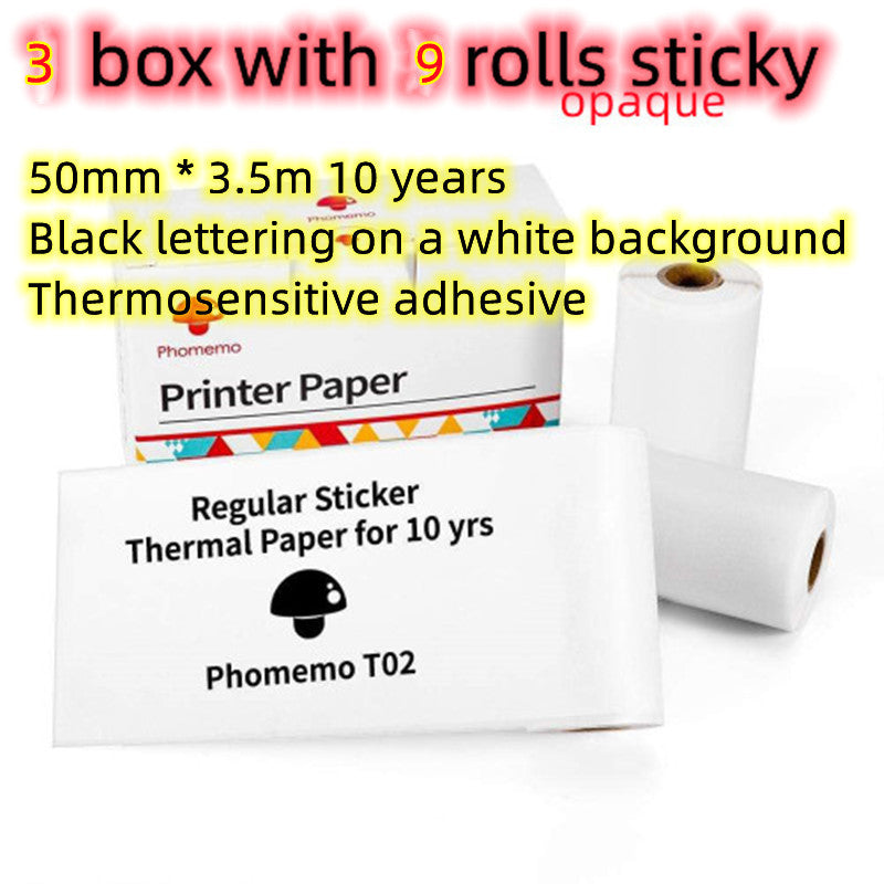 Mini Label & Photo Printer – Easy, Quick, Portable