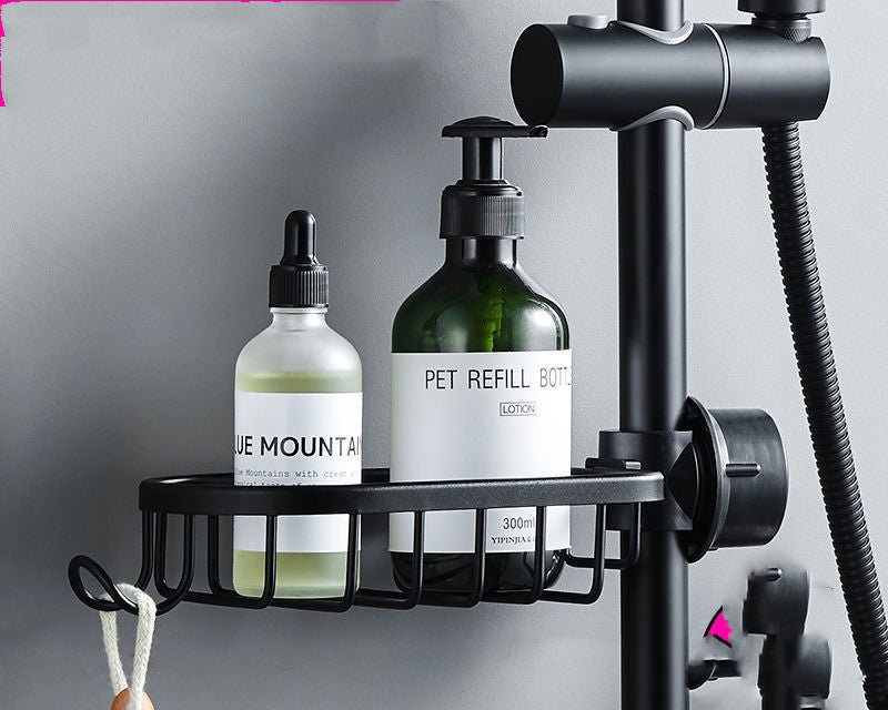 Bathroom Shower Shelf Organizer Rack | Rustproof Aluminum Space Saving Storage Solution