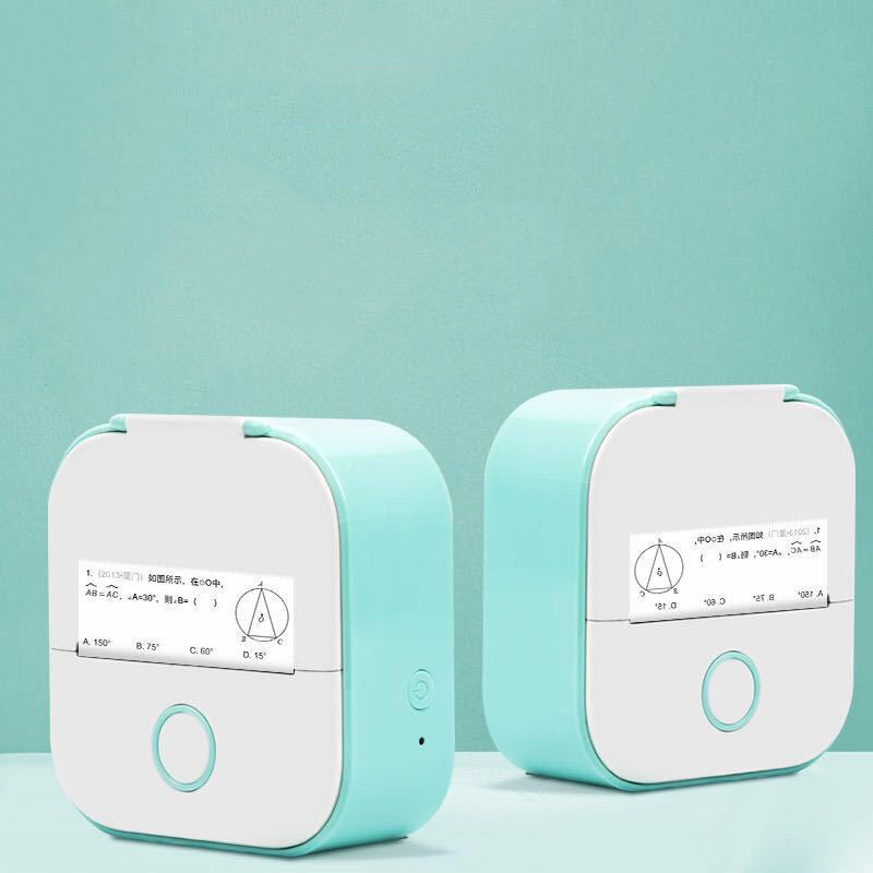 Mini Label & Photo Printer – Easy, Quick, Portable