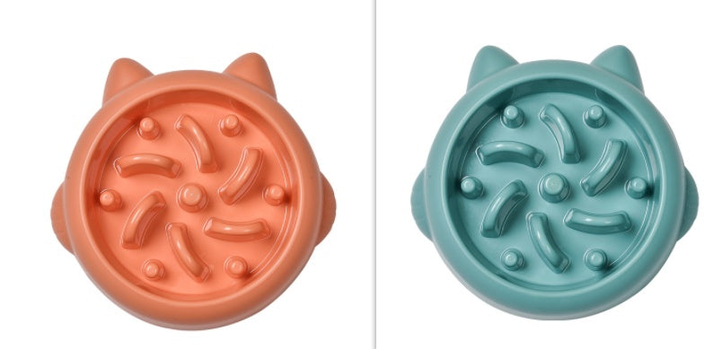 Slow Feeder Bowl for Dogs & Cats – Anti-Gulping Design for Healthy Weight & Safe Eating