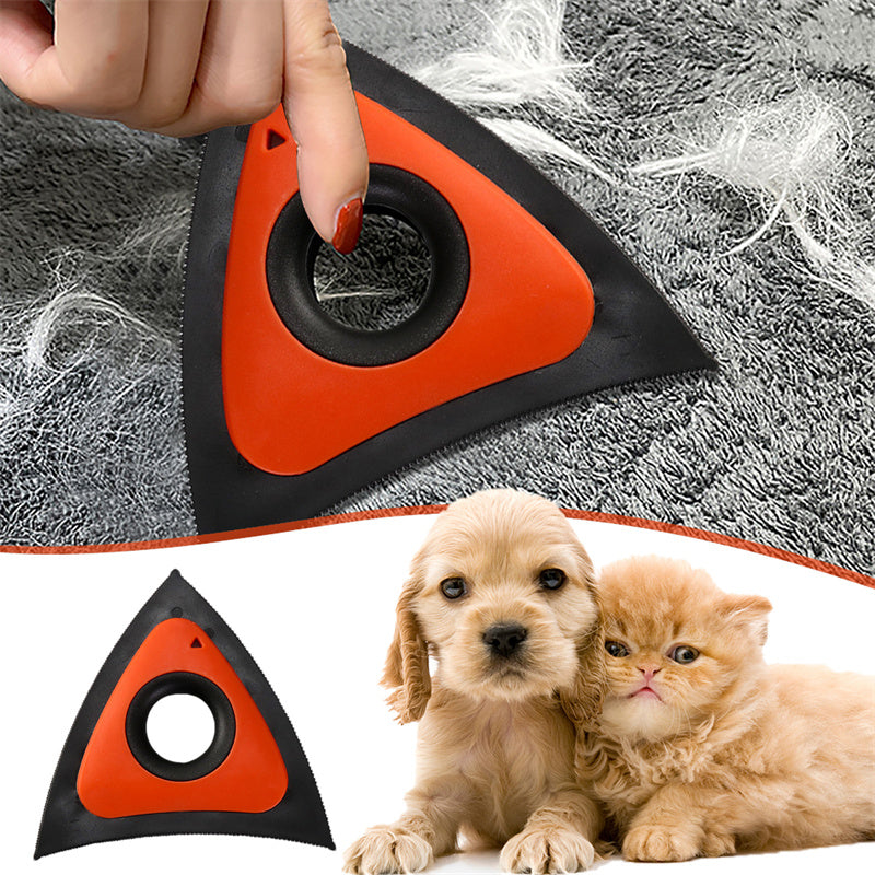 Pet Hair Remover Scraper – Carpet & Sofa Fur Cleaning Tool