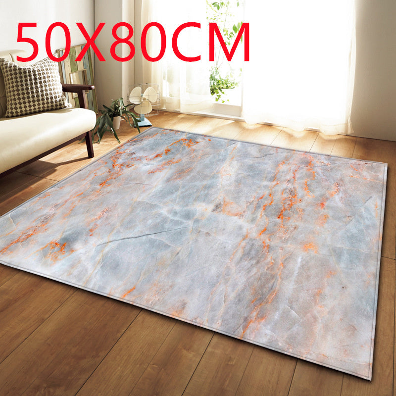 Marble Pattern Carpet Rug – Luxury Living Room & Bedroom Area Rug Home Decor