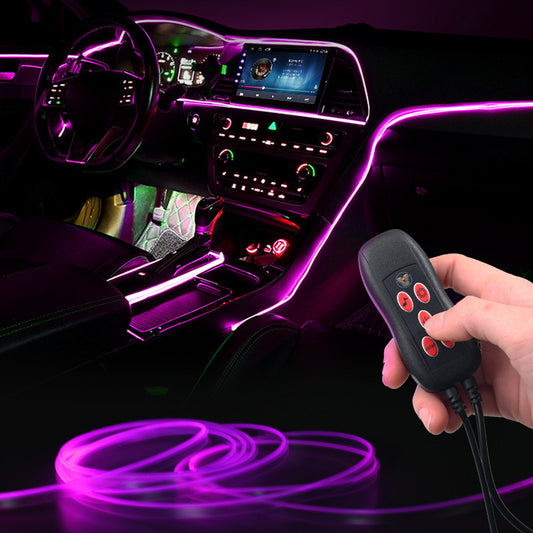 Car LED Ambient Light USB – Interior Mood Lighting for Center Console & Dashboard
