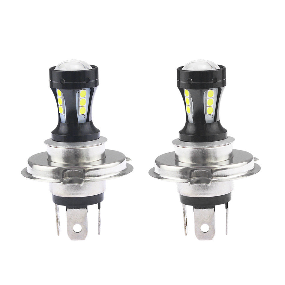 Universal Car & Motorcycle LED Bulbs – Dual Color Headlights Super Bright Upgrade Kit
