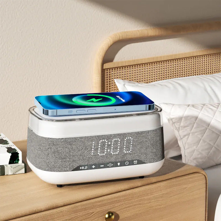 Alarm Clock That Lights, Plays & Powers You Up