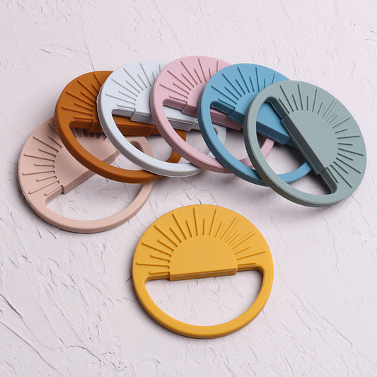 Baby Comfort Sun Teether – Soft Silicone Toy for Teething Relief