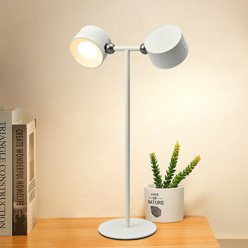 Smart Magnetic LED Table Lamp Wireless Rechargeable 360° Adjustable Night Light with Remote