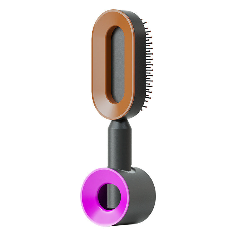 Self-Cleaning Hair Brush – Detangling & Smoothing with One-Click Hair Removal