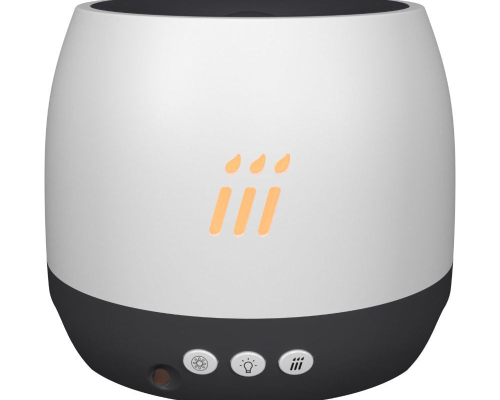 Flame Effect Essential Oil Diffuser – Ultrasonic Cool Mist Humidifier