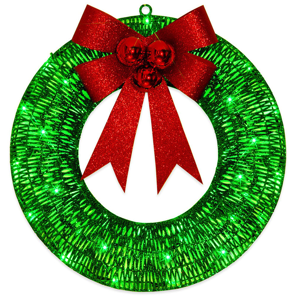 50cm Luminous Christmas Garland – Celebrate in Style