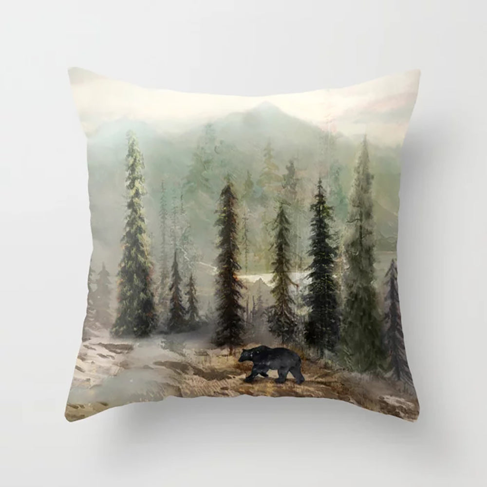 Modern Plush Cushion Cover – Cozy Decorative Pillow Case for Stylish Home Interiors