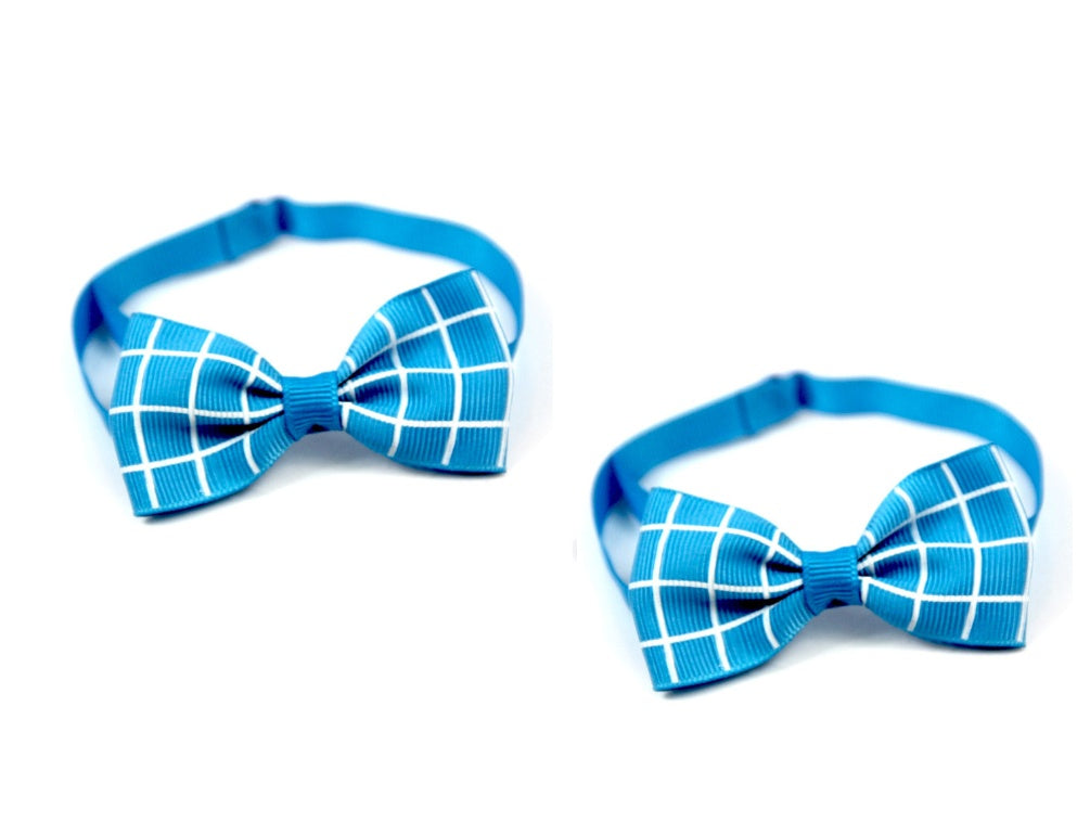 Stylish Plaid Dog & Cat Bandana – Soft Pet Scarf for Small & Medium Pets