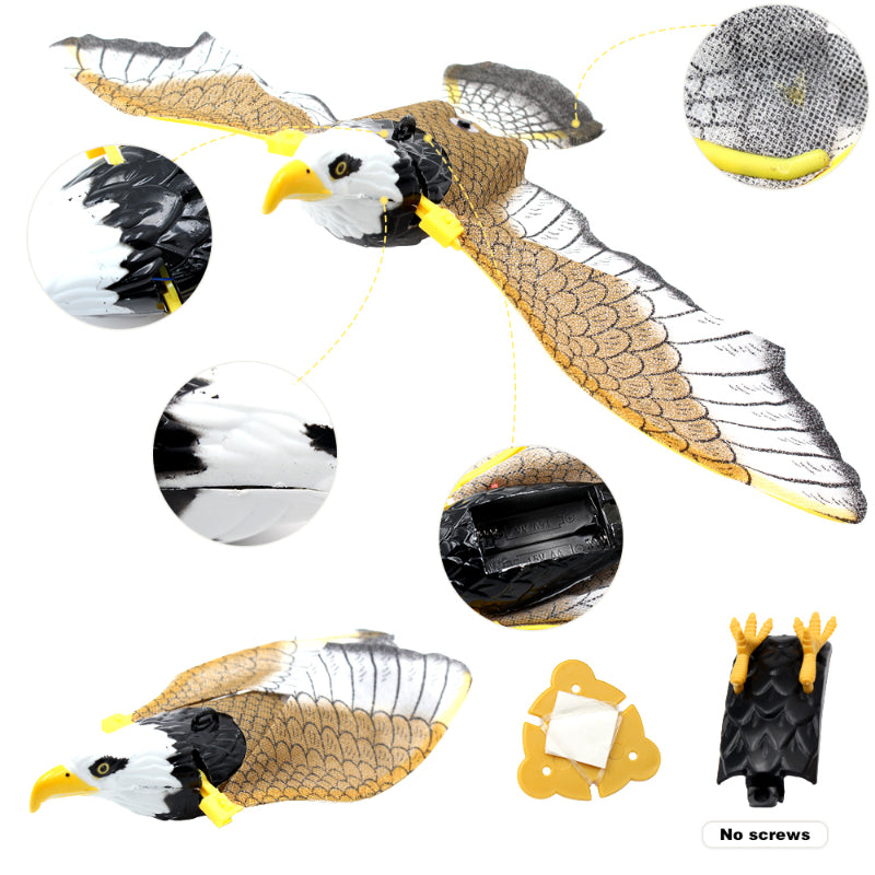 Automatic Flying Eagle Cat Toy