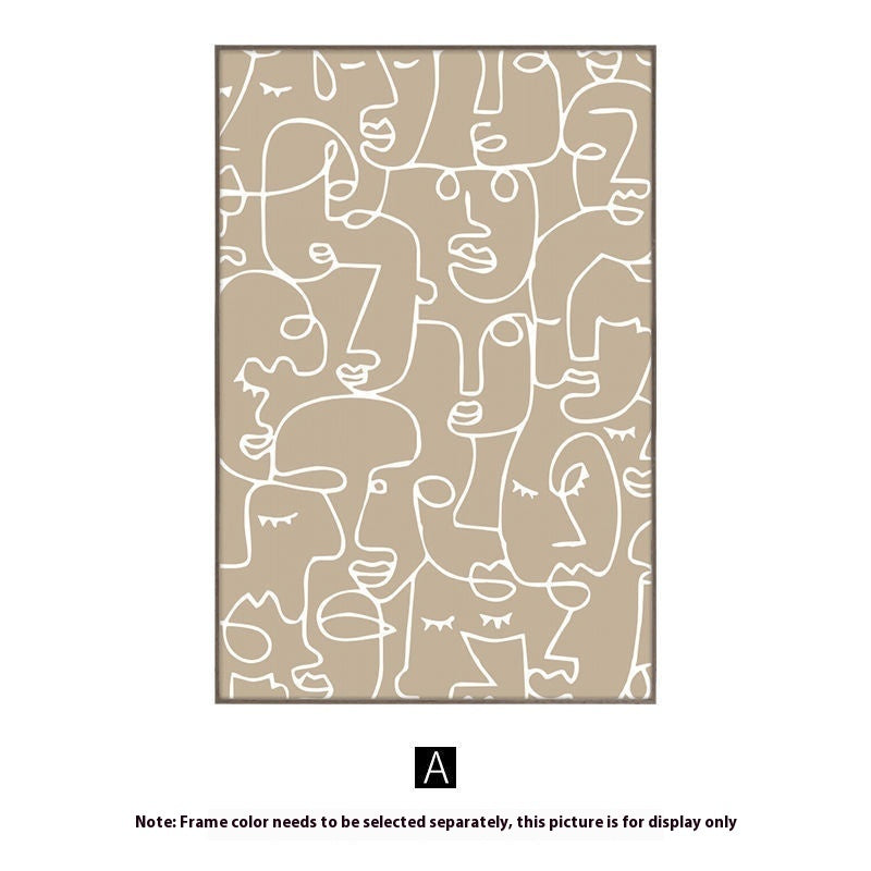 Living Room Wall Mural – Modern Decorative Painting for Sofa Background | Home Décor Dropshipping