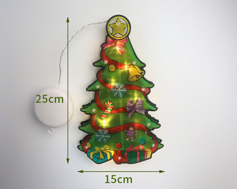 Christmas LED Decoration Lights – Santa Snowman Elk Holiday String Lights for Home Decor