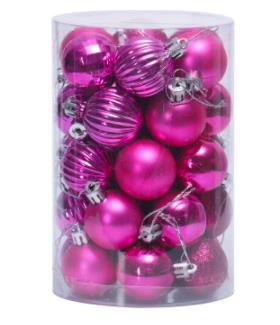Christmas Ball Ornament Set – Beautiful Hanging Tree Decorations for Cozy Holiday Home
