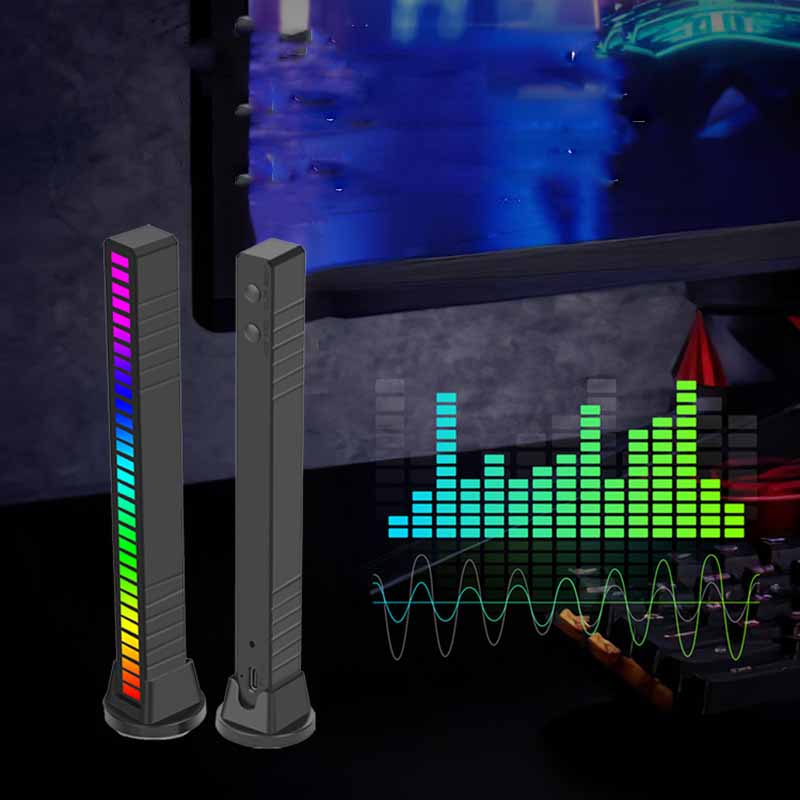 RGB LED Ambient Light Bar – USB Sound Control Music Sync Light