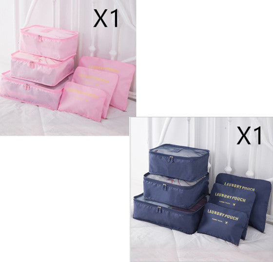 Travel Clothes Organizer Bags Set – 6PCS Packing Cubes for Luggage & Efficient Packing System
