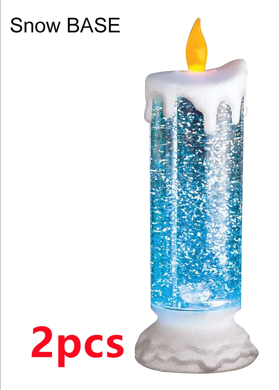 Mini LED Candle for Bedroom – Color Changing Waterproof Night Light & Home Decor