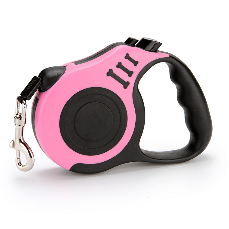 Strong & Durable Automatic Dog Leash – Telescopic Traction Rope