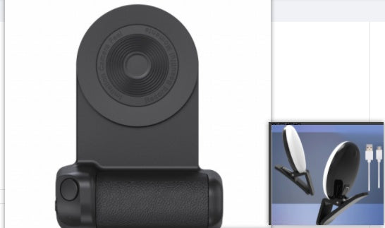 Multifunctional Phone Camera Grip Stabilizer – Anti-Shake Magnetic Handle for Content Creators