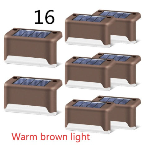 Solar Deck Lights Outdoor Waterproof – LED Step Lights