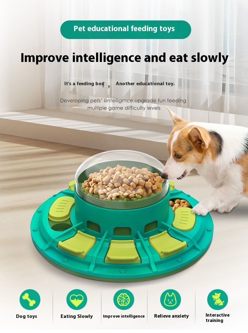 Smart Dog Puzzle Feeder – Interactive Slow Eating Toy for Dogs