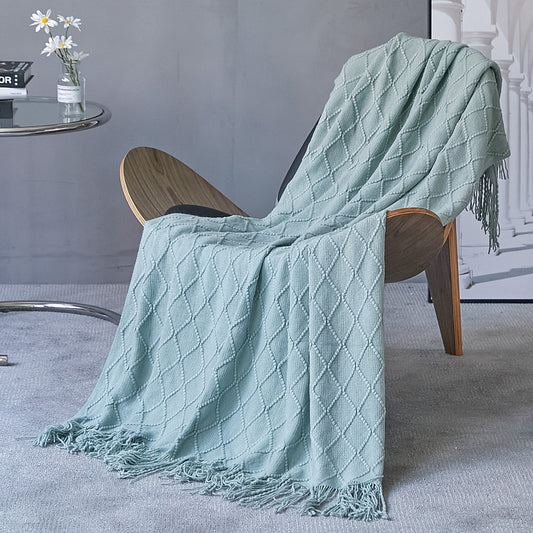 Minimalist Nordic Sofa Blanket Cover – Stylish Couch Protector