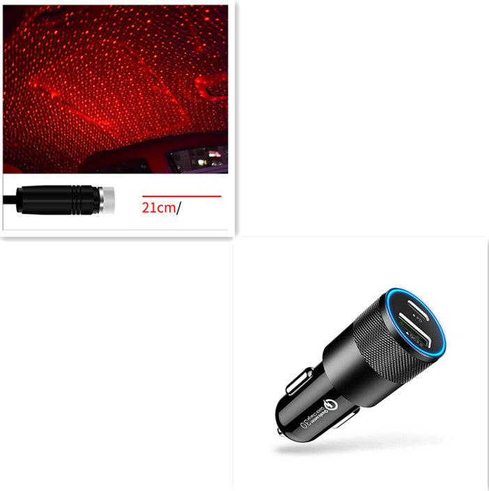 Auto Roof Star Projector Lights - Starry Sky Projector LED Night Lamp